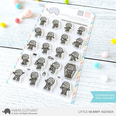 Mama Elephant Clear Stamps - Little Mummy Agenda